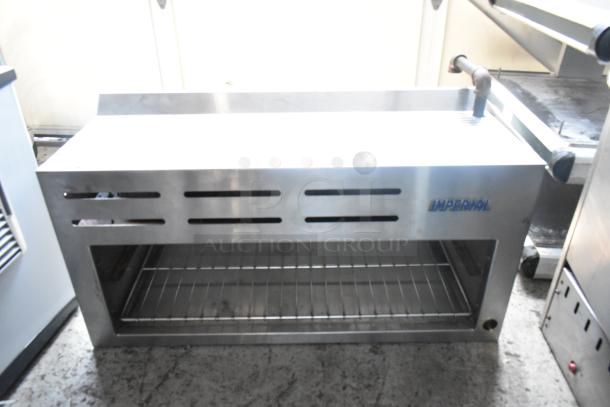 Imperial ICMA-36 Stainless Steel Commercial Natural Gas Powered Cheese Melter. - Image 1 of 7
