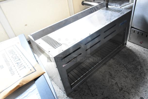 Imperial ICMA-36 Stainless Steel Commercial Natural Gas Powered Cheese Melter. - Image 2 of 7