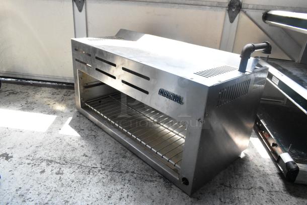 Imperial ICMA-36 Stainless Steel Commercial Natural Gas Powered Cheese Melter. - Image 3 of 7