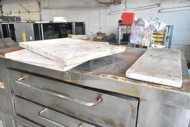 2 Attias 2 JS 6-18 Stainless Steel Commercial Gas Powered Single Deck Pizza Oven. 200,000 BTU. 2 Times Your Bid! - Image 4 of 13