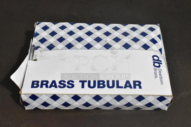 BRAND NEW SCRATCH AND DENT! Dearborn 704-1 Brass Tubular 1 1/2" Brass P-Trap - Image 3 of 8
