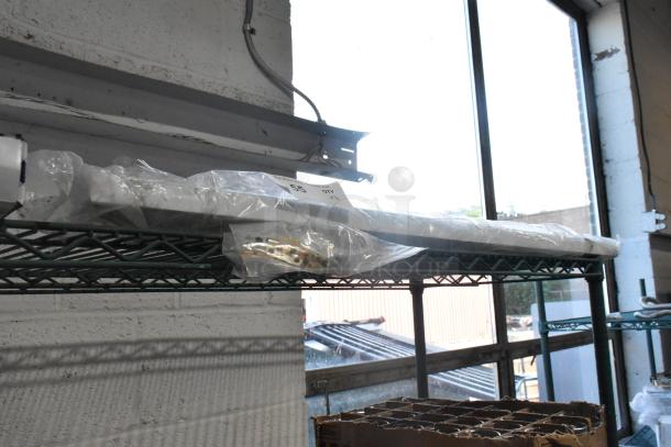 2 BRAND NEW SCRATCH AND DENT! Avantco 189NCURTIN46 Night Curtain for WVAC-46HC and BVAC-46HC. 2 Times Your Bid! - Image 2 of 4