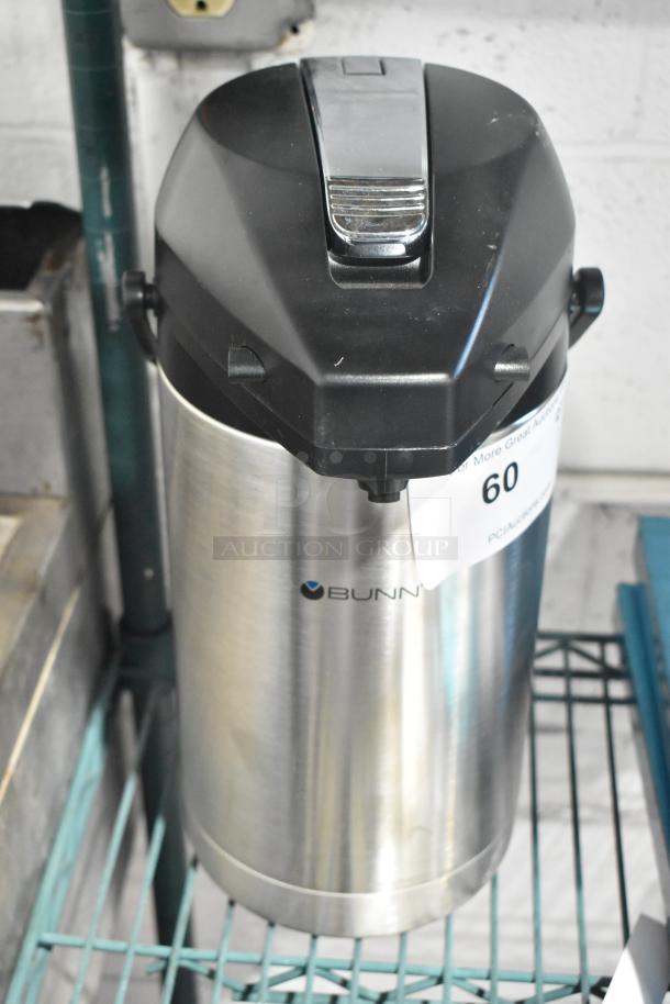 BRAND NEW SCRATCH AND DENT! Bunn SVAP-3000F-N Stainless Steel Air Pot. - Image 1 of 7