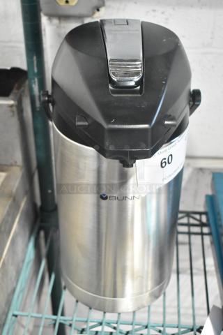 BRAND NEW SCRATCH AND DENT! Bunn SVAP-3000F-N Stainless Steel Air Pot.