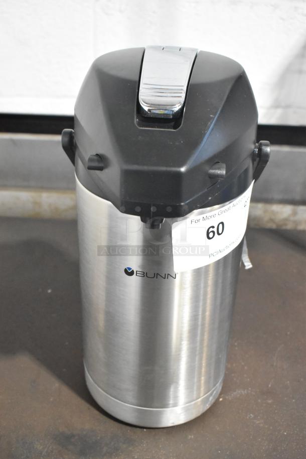 BRAND NEW SCRATCH AND DENT! Bunn SVAP-3000F-N Stainless Steel Air Pot. - Image 2 of 7