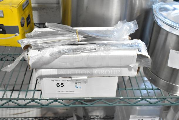 5 BRAND NEW SCRATCH AND DENT! Various Items Including 4 267750808 Acopa Edgeworth 8 1/2" Stainless Steel Extra Heavy Weight Dinner Knife - 12/Case, Box of 2 Sternos. 5 Times Your Bid! - Image 2 of 5