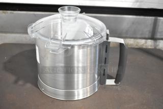 BRAND NEW SCRATCH AND DENT! Robot Coupe Food Processor Bowl w/ S Blade.