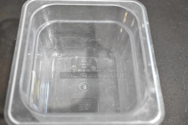 ALL ONE MONEY! Lot of 15 Clear Poly 1/6 Size Drop In Bins. - Image 4 of 6