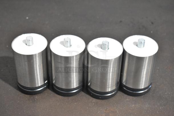 BRAND NEW SCRATCH AND DENT! Lot of 4 Metal Legs. - Image 1 of 7