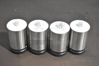 BRAND NEW SCRATCH AND DENT! Lot of 4 Metal Legs.