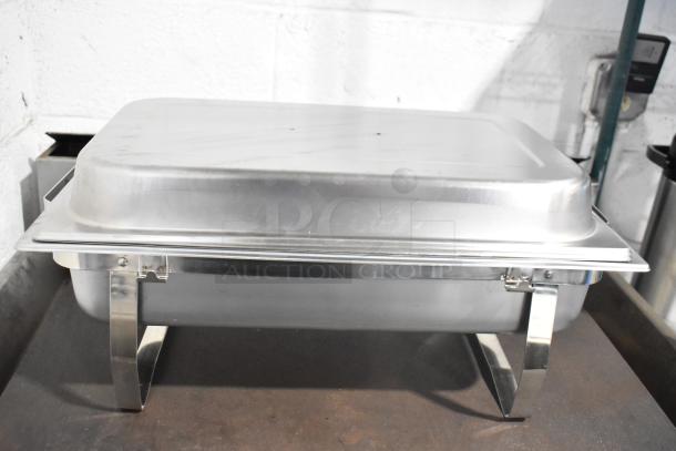 2 BRAND NEW SCRATCH AND DENT! Stainless Steel Chafer w/ Drop In and Lid. 2 Times Your Bid! - Image 1 of 5