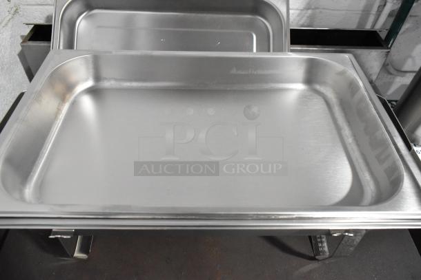 2 BRAND NEW SCRATCH AND DENT! Stainless Steel Chafer w/ Drop In and Lid. 2 Times Your Bid! - Image 5 of 5