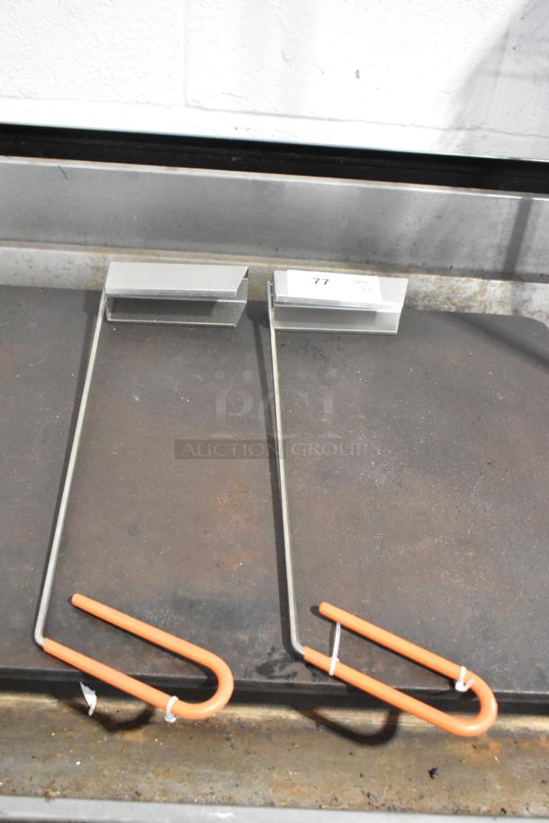 BRAND NEW SCRATCH AND DENT! Lot of 2 Stainless Steel Fryer Pieces - Image 1 of 7