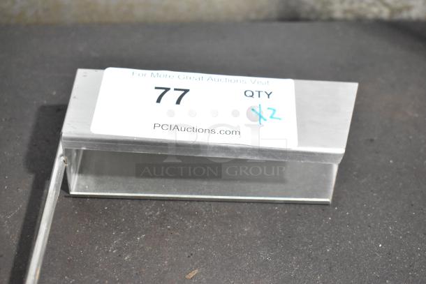 BRAND NEW SCRATCH AND DENT! Lot of 2 Stainless Steel Fryer Pieces - Image 4 of 7