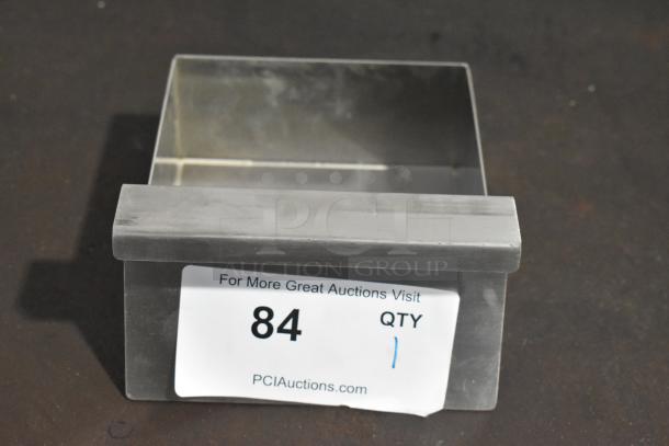 BRAND NEW SCRATCH AND DENT! Stainless Steel Flat Top Griddle Grease Tray - Image 1 of 6