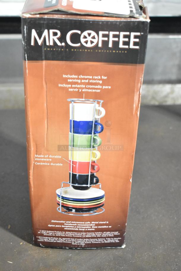 BRAND NEW SCRATCH AND DENT! Mr Coffee 97673.13 2oz Espresso Set - Image 4 of 5