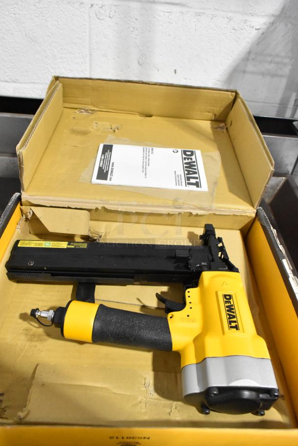 BRAND NEW SCRATCH AND DENT! DeWalt DW451S2 Wide Crown Lathing Stapler. - Image 1 of 11