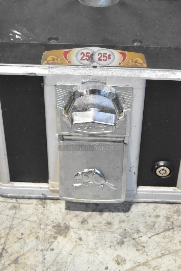 Metal Coin Operated Dispenser. - Image 3 of 9
