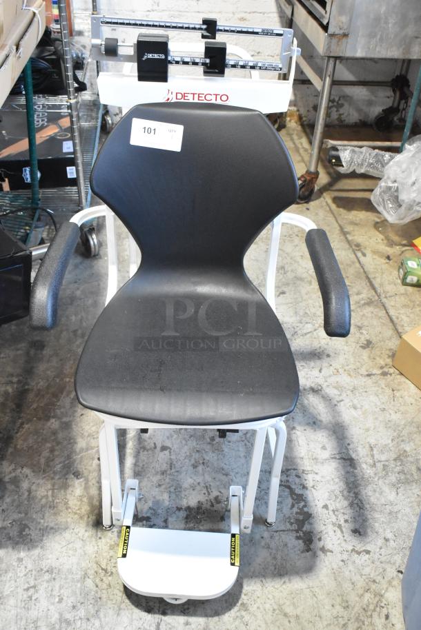 Cardinal Detecto 4751 Scale and Black Chair. - Image 9 of 9