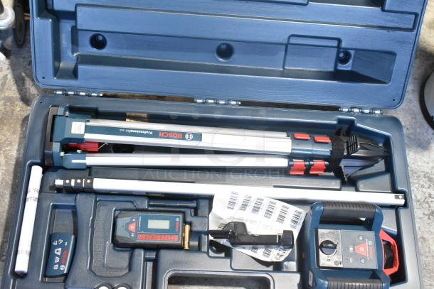Bosch GRL1000-20HV Self-Leveling Rotary Laser Level in Hard Case. - Image 7 of 12