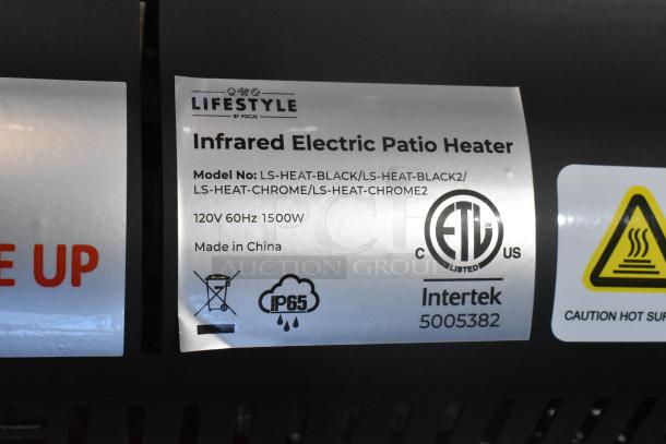 Lifestyle Infrared Electric Patio Heater. 120 Volts, 1 Phase. - Image 9 of 9