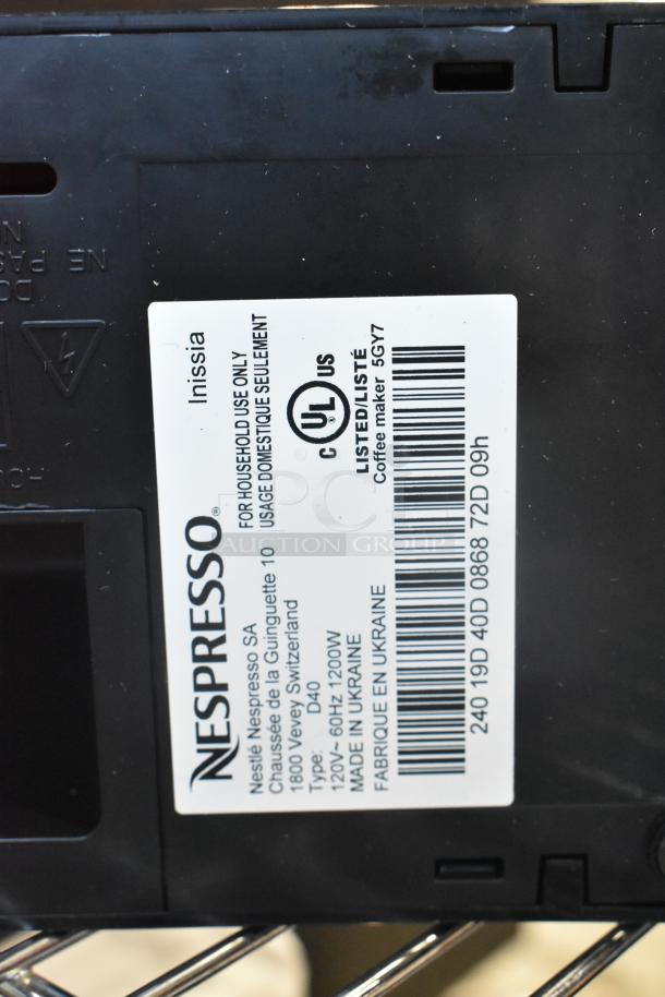 Nespresso D40 Machine. 120 Volts, 1 Phase. - Image 11 of 11