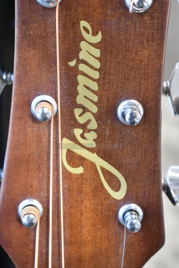 Jasmine Wooden Guitar. - Image 3 of 13