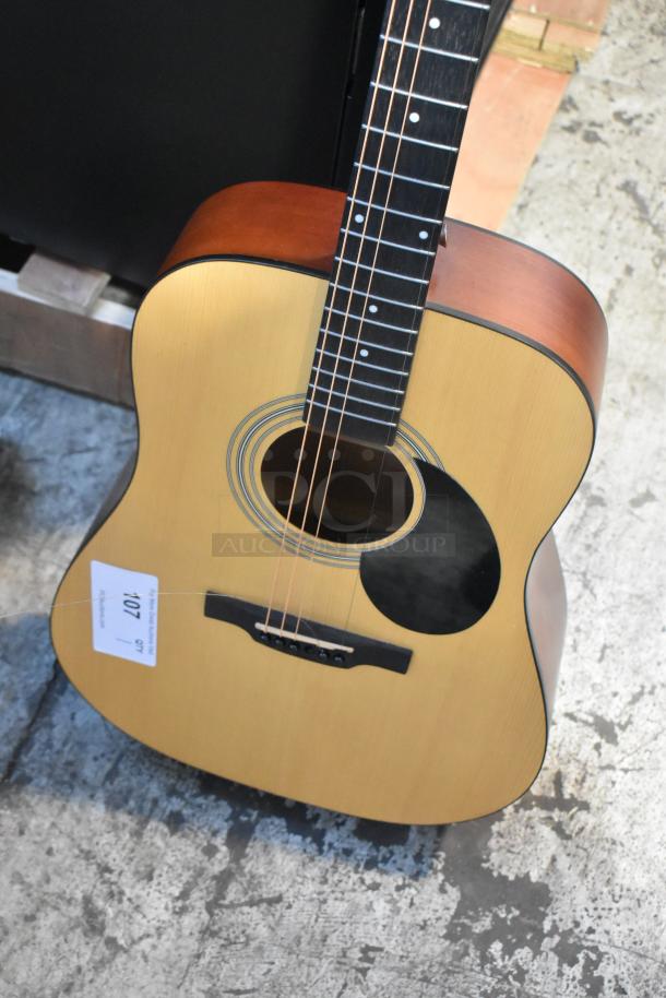 Jasmine Wooden Guitar. - Image 7 of 13