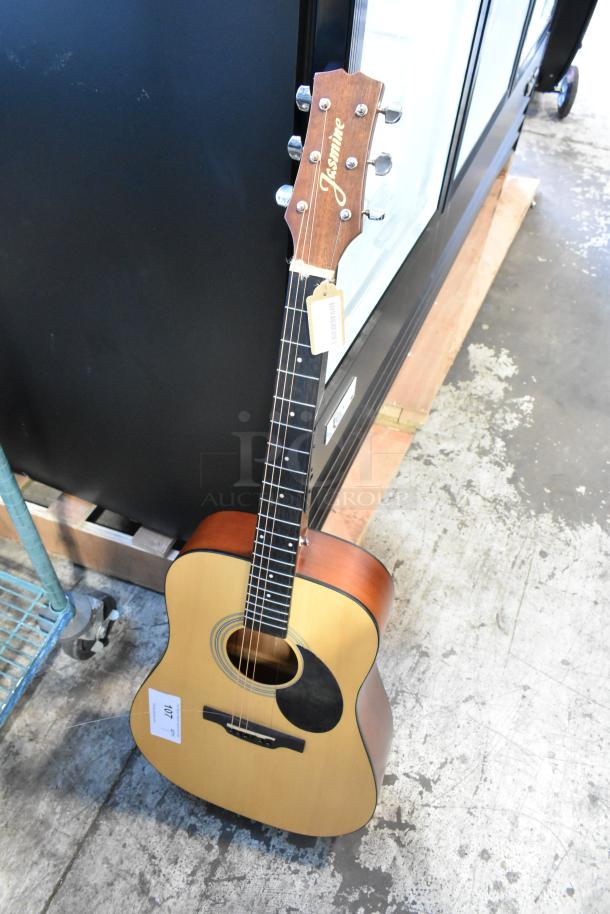 Jasmine Wooden Guitar. - Image 8 of 13