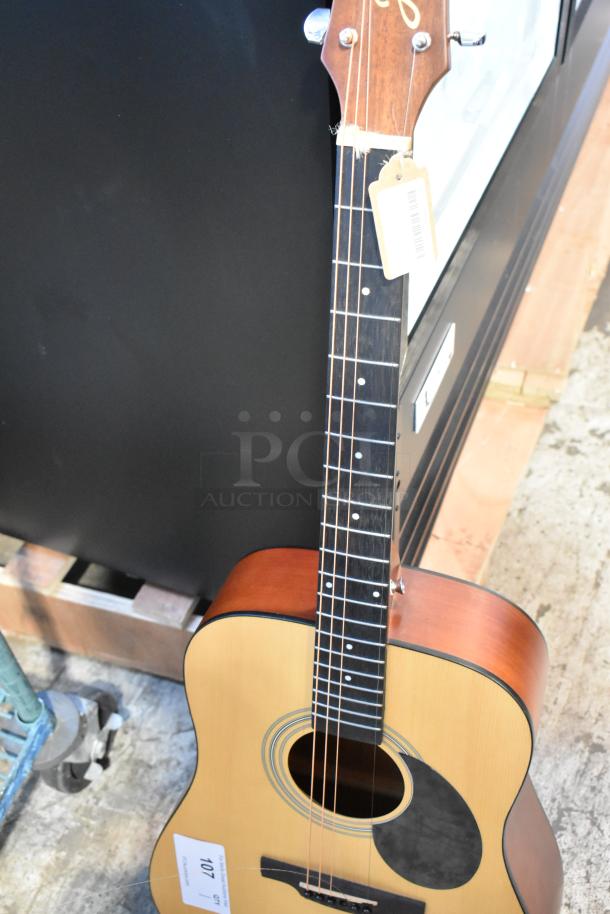 Jasmine Wooden Guitar. - Image 10 of 13