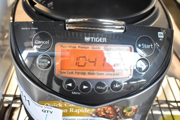 Tiger JKT-D18U Countertop Rice Cooker / Warmer. Lid Does Not Stay Closed. 120 Volts, 1 Phase. - Image 3 of 8
