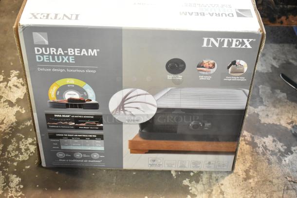 BRAND NEW SCRATCH AND DENT! Dura Bean Deluxe Twin Size Inflatable Mattress - Image 1 of 5
