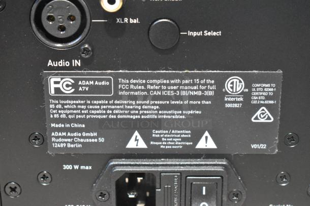Adam Audio Speaker. - Image 8 of 9