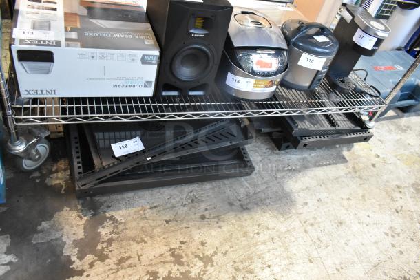 ALL ONE MONEY! Lot of Black Metal Panels - Image 2 of 4