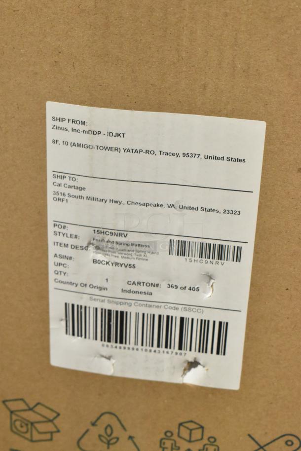 Zinus 6" Mattress - Image 3 of 4