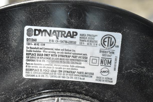 DynaTrap DT1260 Bug Zapper. 120 Volts, 1 Phase. - Image 8 of 8