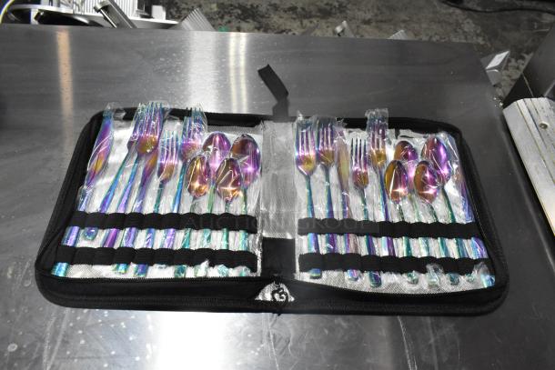 2 LAH Kitchen Silverware Set. 2 Times Your Bid! - Image 1 of 10