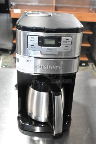Cuisinart DGB-450 Countertop Coffee Machine. 120 Volts, 1 Phase. - Item #1193202
