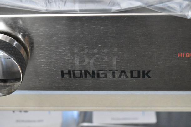 BRAND NEW SCRATCH AND DENT! Hongtaok K23B Stainless Steel Countertop Gas Flat Top Griddle. 21,000 BTU. - Image 2 of 7