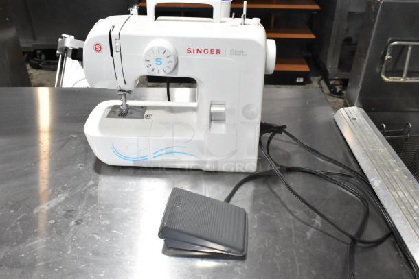 Singer 1304 Countertop Sewing Machine w/ Foot Pedal. - Image 1 of 10