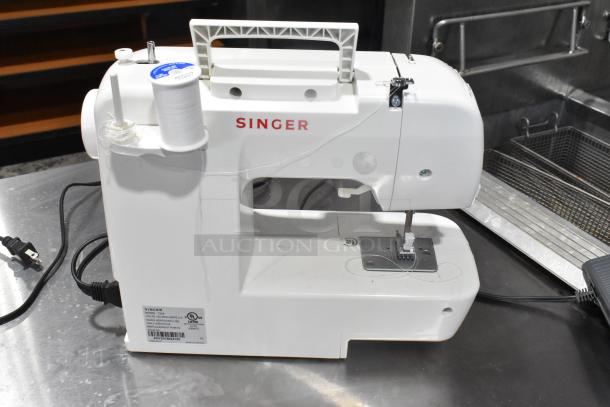 Singer 1304 Countertop Sewing Machine w/ Foot Pedal. - Image 8 of 10