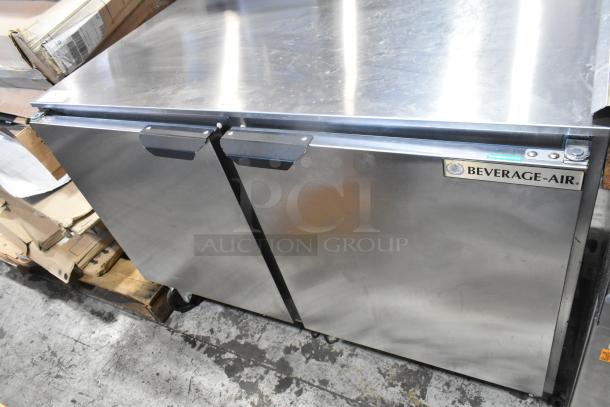 Beverage Air UCR48AHC Stainless Steel Commercial 2 Door Undercounter Cooler. 115 Volts, 1 Phase. - Image 1 of 8