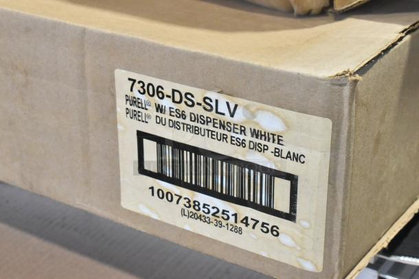 14 BRAND NEW SCRATCH AND DENT! Items Including Purell® 7306-DS-SLV Messenger™ ES6 1200 mL White Automatic Hand Sanitizer Dispenser with Silver Panel Floor Stand, NR 0034CH Needle Rib 3'x4', 00512 Staxon Steel Drawer, 00311 Steel Plus Storage Drawers. 14 Times Your Bid! - Image 3 of 8