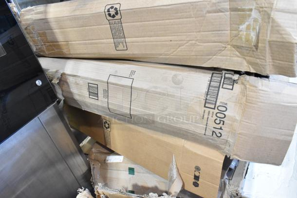 14 BRAND NEW SCRATCH AND DENT! Items Including Purell® 7306-DS-SLV Messenger™ ES6 1200 mL White Automatic Hand Sanitizer Dispenser with Silver Panel Floor Stand, NR 0034CH Needle Rib 3'x4', 00512 Staxon Steel Drawer, 00311 Steel Plus Storage Drawers. 14 Times Your Bid! - Image 7 of 8