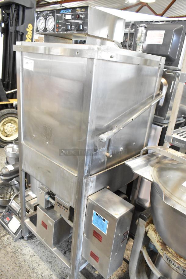 Jackson Series 150 Stainless Steel Commercial Straight Pass Through Dishwasher. - Image 2 of 7