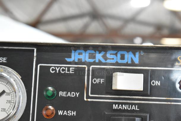 Jackson Series 150 Stainless Steel Commercial Straight Pass Through Dishwasher. - Image 3 of 7