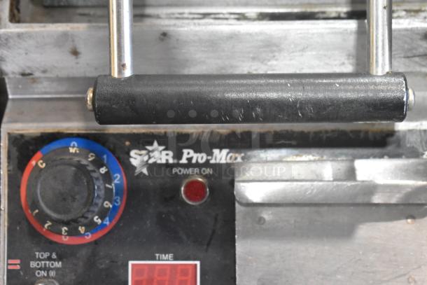 Star Pro Max GR10TB Stainless Steel Commercial Countertop Panini Press. 120 Volts, 1 Phase. - Image 2 of 6