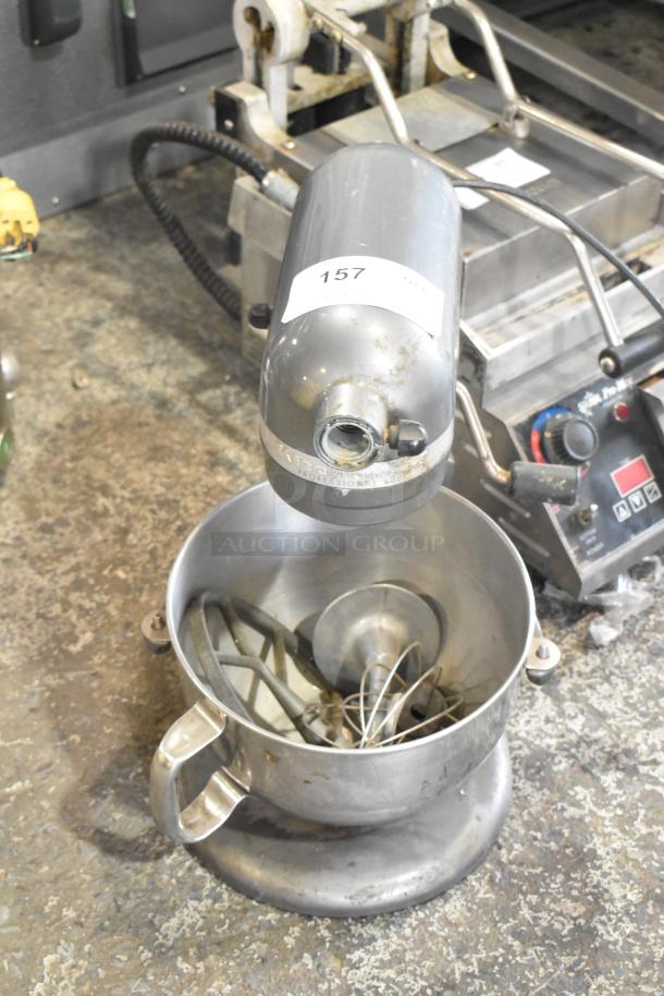 KitchenAid KP26M1XPM Countertop 6 Quart Bowl-Lift Stand Mixer w/ Mixing Bowl, Whisk, Paddle and Dough Hook Attachments. 120 Volts, 1 Phase. - Image 2 of 7