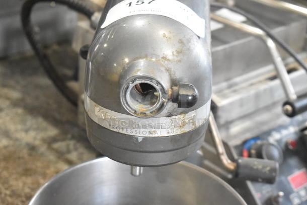 KitchenAid KP26M1XPM Countertop 6 Quart Bowl-Lift Stand Mixer w/ Mixing Bowl, Whisk, Paddle and Dough Hook Attachments. 120 Volts, 1 Phase. - Image 3 of 7