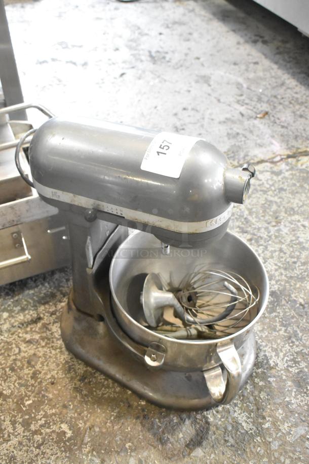 KitchenAid KP26M1XPM Countertop 6 Quart Bowl-Lift Stand Mixer w/ Mixing Bowl, Whisk, Paddle and Dough Hook Attachments. 120 Volts, 1 Phase. - Image 5 of 7